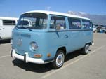 VW Bay Window Bus in original L53D - Niagra Blue